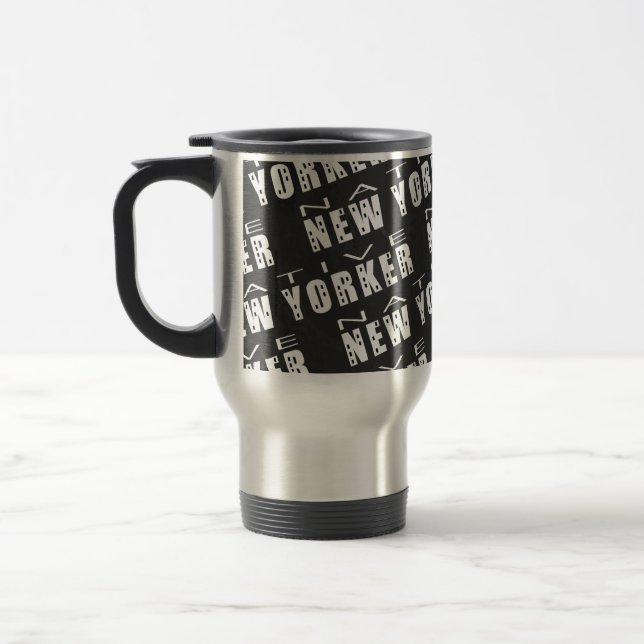 Caneca Térmica Padrão Nativo de Nova York (Esquerda)