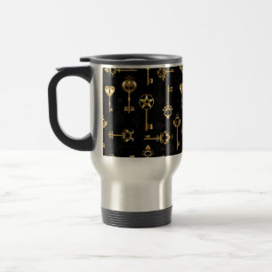 Caneca Térmica Padrão sem falhas com chaves de Ouro