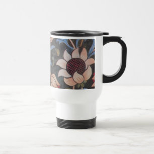 Caneca Térmica Padrão William Morris Evenlode: Vintage Temperamen