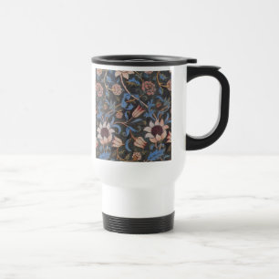 Caneca Térmica Padrão William Morris Evenlode: Vintage Temperamen