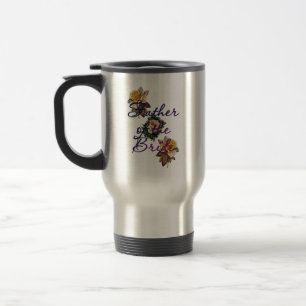 Caneca Térmica Pai Da Noiva Floral