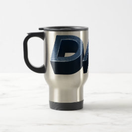 Caneca Térmica Pai de aço azul