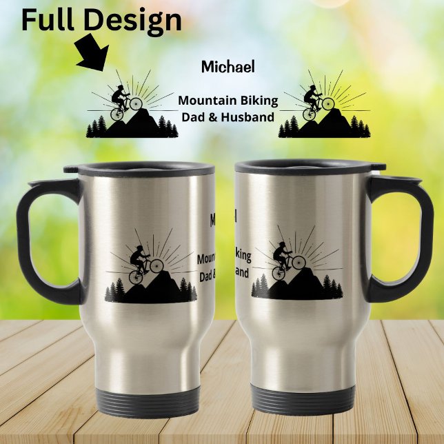 Caneca Térmica Pai De Montanha E Marido (Criador carregado)