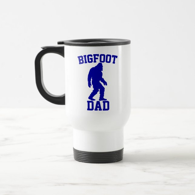 Caneca Térmica Pai Grande - Pé Grande Engraçado (Esquerda)