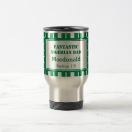 Caneca Térmica PAI NIGERIANO FANTÁSTICO DO dia de os pais