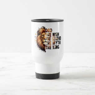 Caneca Térmica Pai - O Rei, A Lenda, O Mito