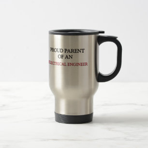 Caneca Térmica Pai orgulhoso de um ENGENHEIRO ELECTROTÉCNICO