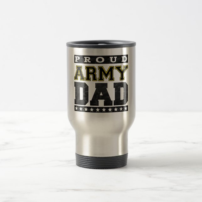 Caneca Térmica Pai orgulhoso do exército (Centro)