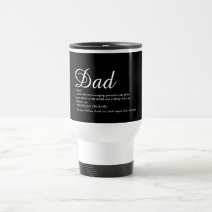 Caneca Térmica Pai, Papai, Definição de Pai Moderno Divertido