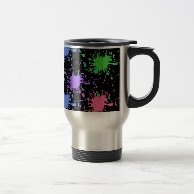 Caneca Térmica Paint Splash (Direita)