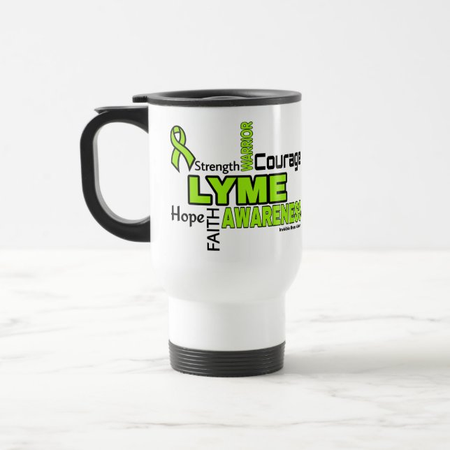 Caneca Térmica Palavras...Lyme (Esquerda)