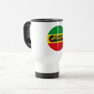 Caneca Térmica palavras positivas Paz e Amor, Reggae