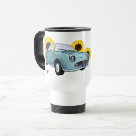 Caneca Térmica Pale Aqua Figaro travel mug - reisbeker