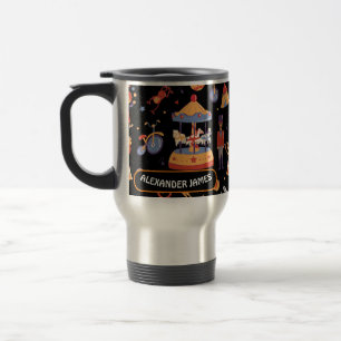 Caneca Térmica Palhaço de Circo de Aniversário das Crianças do Ca