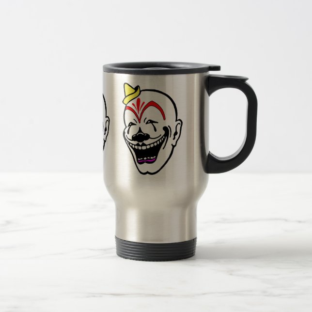 Caneca Térmica Palhaço de Circo Vintage (Direita)