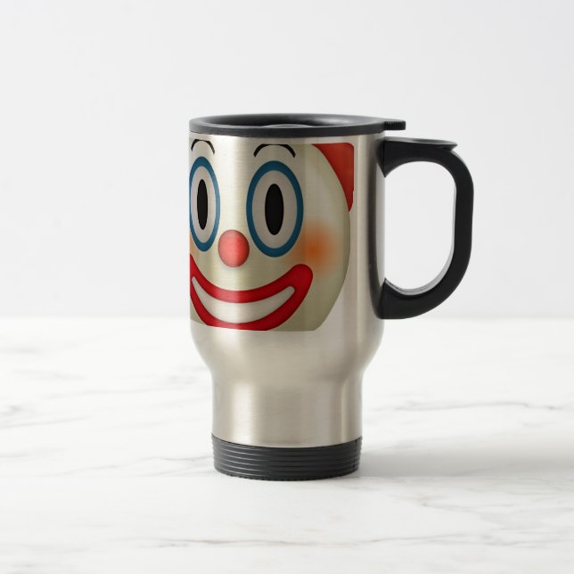 Caneca Térmica Palhaço louco Emoji (Direita)