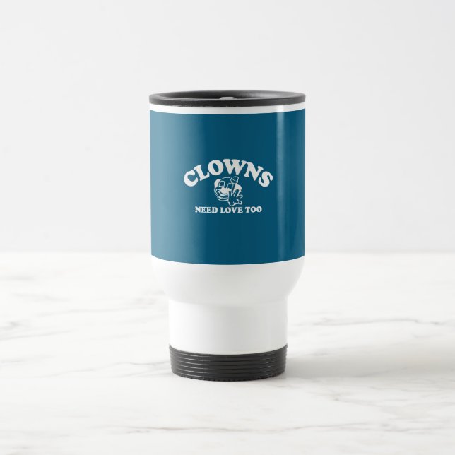 Caneca Térmica Palhaços Precisam de Amor Também (Centro)
