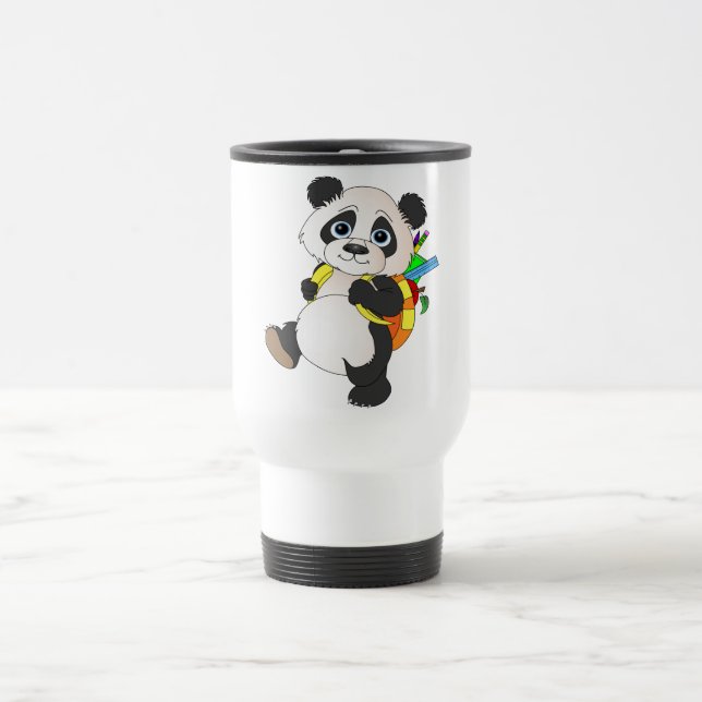 Caneca Térmica Panda Bear com mochila (Centro)
