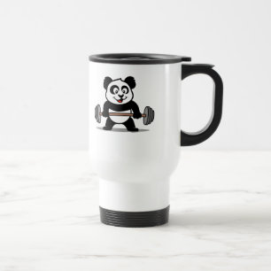 Caneca Térmica Panda de levantamento de peso