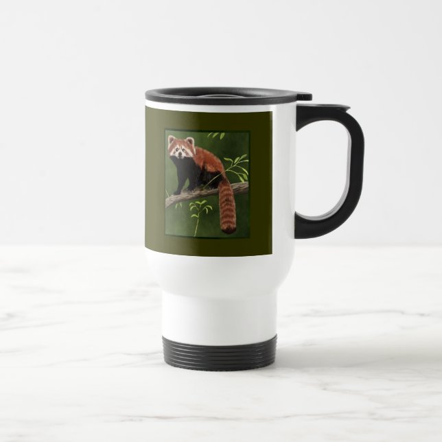 Caneca Térmica Panda-vermelho (Direita)