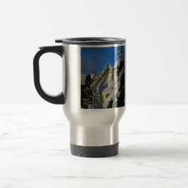 Caneca Térmica Pão de gengibre e neve de inverno - Vineyard de Ma