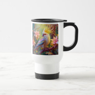 Caneca Térmica Papagaio de Asa Iridescente Fantasia