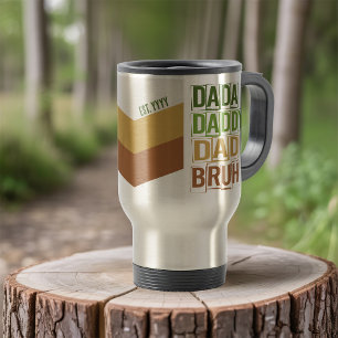 Caneca Térmica Papai Dada Pai Bruh Personalizado Est Tipografia M