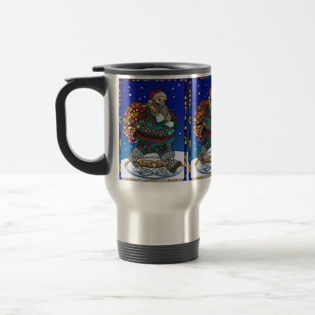 Caneca Térmica Papai Noel (Esquerda)