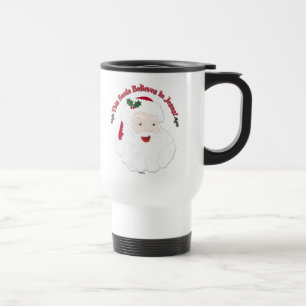 Caneca Térmica Papai Noel ao Estilo Antigo Este Papai Noel Acredi