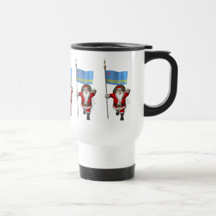 Caneca Térmica Papai Noel Com Alferes De Aruba