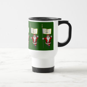 Caneca Térmica Papai Noel Com Alferes De Rhode Island