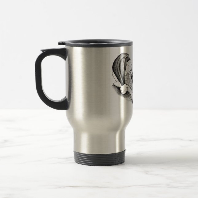 Caneca Térmica Papai Noel e Pinto Cavalo (Esquerda)