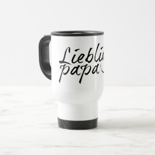 Caneca Térmica Papai querido - Letra preta 00001