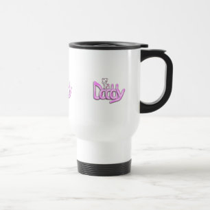 Caneca Térmica Papai Rosa Bebê