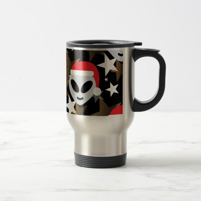 Caneca Térmica papais noeis alienígena emoji (Direita)