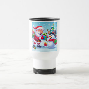 Caneca Térmica Papais noeis bonitos e bonitão
