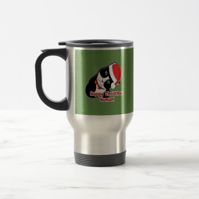 Caneca Térmica Papais noeis Cat (Esquerda)