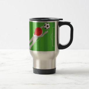 Caneca Térmica papais noeis de futebol