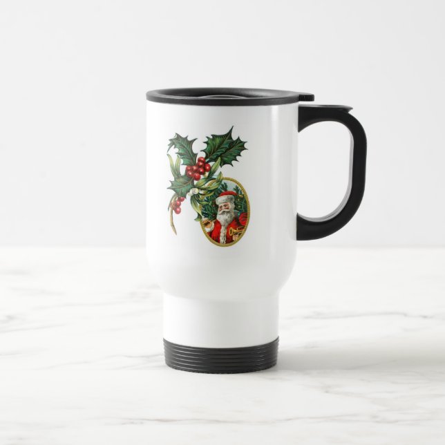 Caneca Térmica Papais noeis de Natal (Direita)