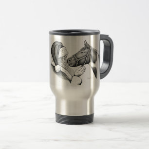 Caneca Térmica Papais noeis de Natal e Cavalo de Tinta