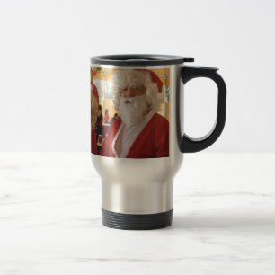 Caneca Térmica Papais noeis e Celebração de Natal da Sra. Claus -