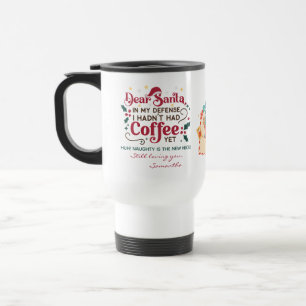 Caneca Térmica Papais noeis em minha defesa não tinham meu café d