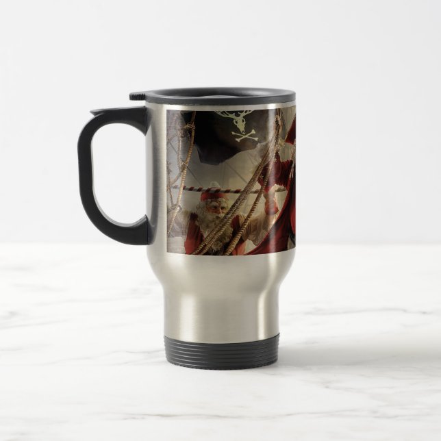 Caneca Térmica Papais noeis piratas (Esquerda)