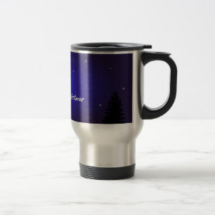Caneca Térmica Papais noeis Sleigh Moon Feliz Natal
