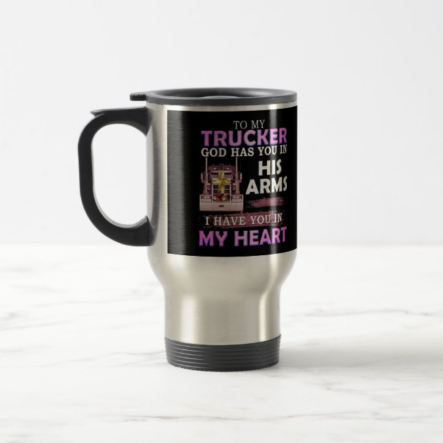 Caneca Térmica Para meu Caminhoneiro  (Esquerda)