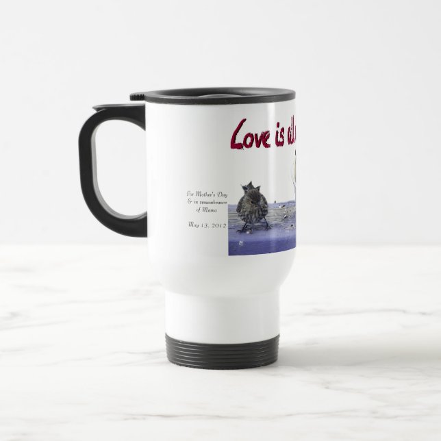 Caneca Térmica Para o dia das mães (Esquerda)