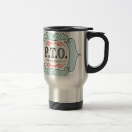 Caneca Térmica Parabéns Engraçados Promovido a Férias Fictícias
