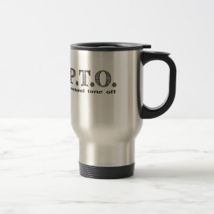 Caneca Térmica Parabéns Engraçados Promovidos para Fingir o Tempo
