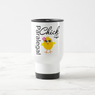 Caneca Térmica Paralegal do pintinho da carreira