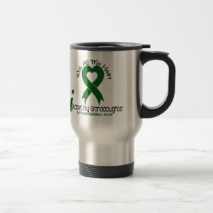 Caneca Térmica Paralisia cerebral eu apoio minha neta